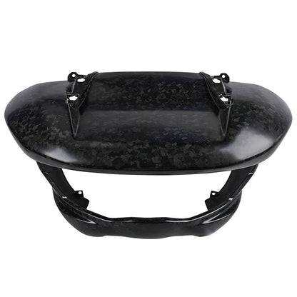 Black Forged Carbon Fiber Matte Front Fairing for 2024-2025 Road Glide (FLTRX), and CVO Road Glide (FLTRXSTSE)