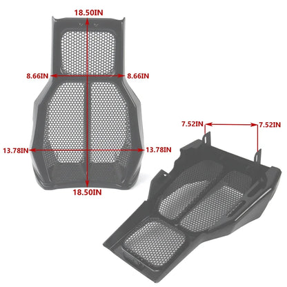 For Harley M8 Softail Models 2018-2024 2023 Front Spoiler Lower Chin Fairing Air Dam Mudguard Cover Motorcycle Accessories