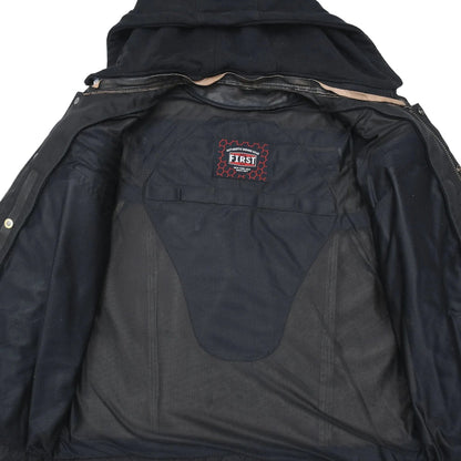 Vendetta Men's Motorcycle Leather Jacket