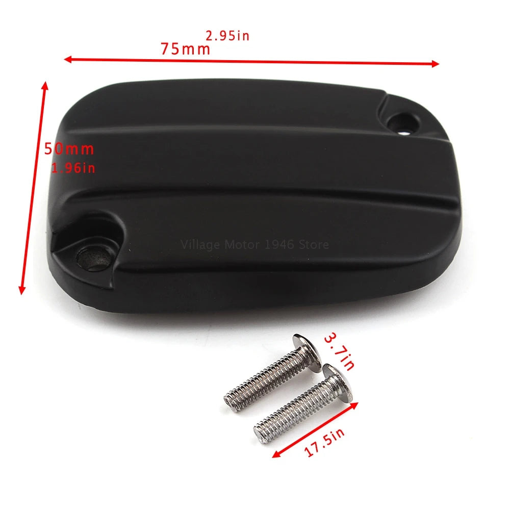 Motorcycle Accessories Clutch Master Cylinder Reservoir Cover Cap  Fits For Harley Touring V-Rod Street Electra Glide Road King
