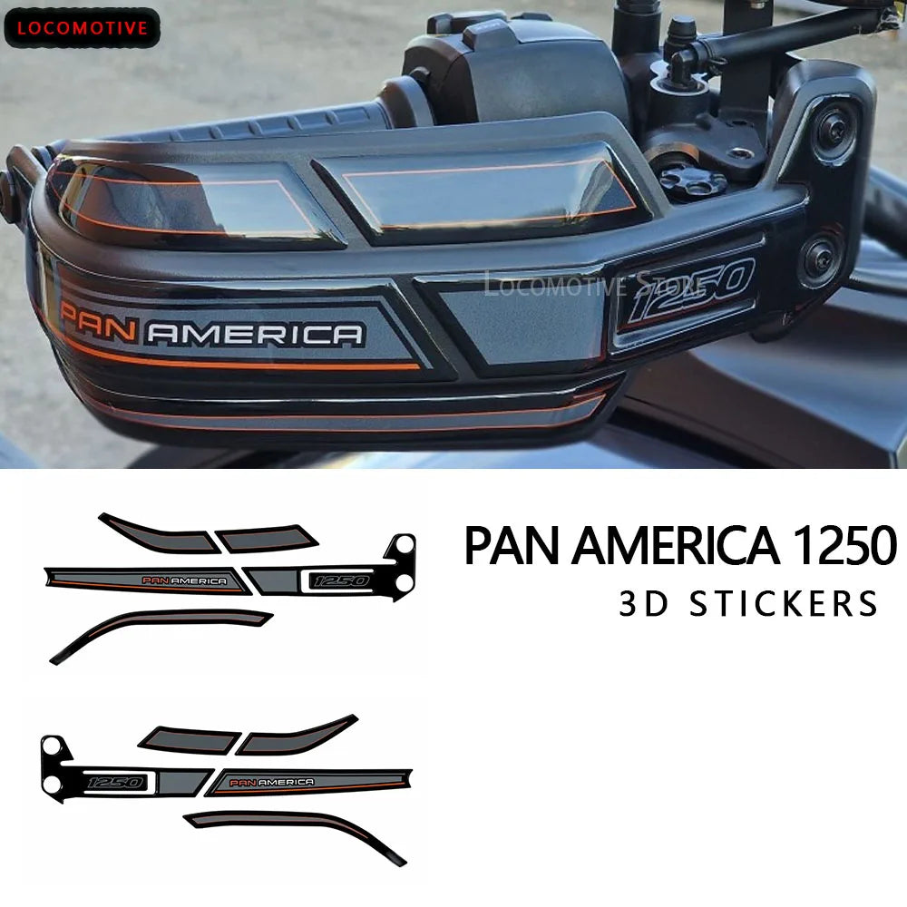 For Pan America 1250 Pan America 1250 Special Harley Davidson 3D Gel Epoxy Resin Sticker Tank Pad Protection Kit