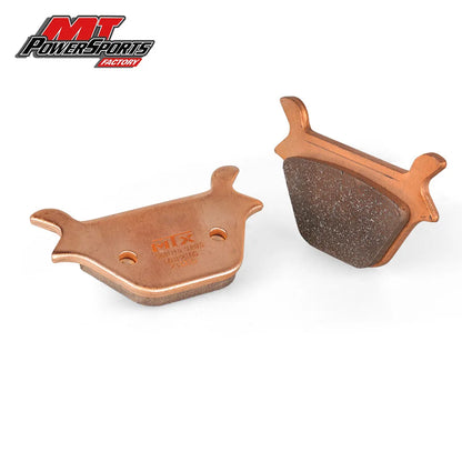 MT Motorcycle Brake Pads Fit for Harley Davidson Dyna FXDF 0096 Fat Bob 2011-2017, FA200 Rear Right Road Brake Pad