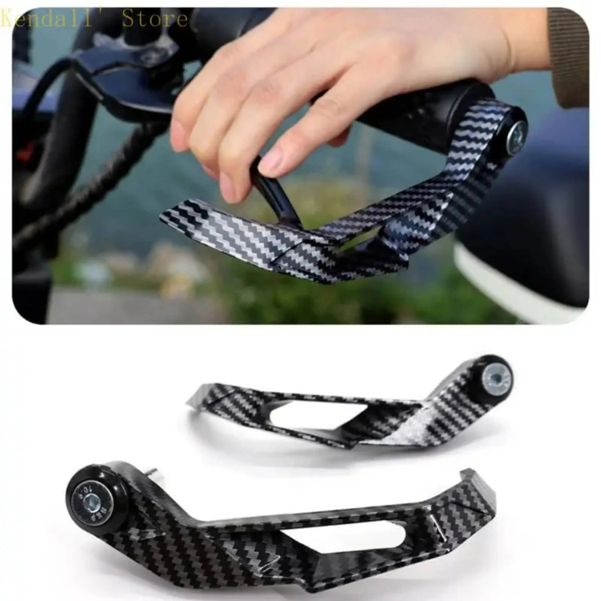 NEW Motorcycle Handguard Modification Accessories Die-casting Aluminum Alloy Handlebar Brake Clutch Lever Hand Guard Protector