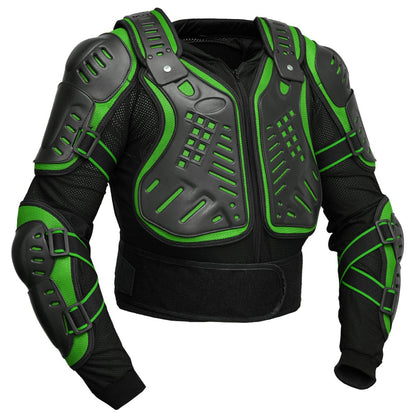 Motorcycle Full Protection Body Armor - Black