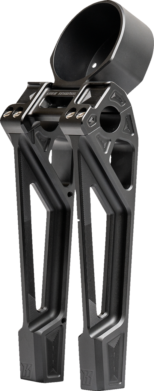Fastback Risers - Includes Clamp & Gauge Bracket