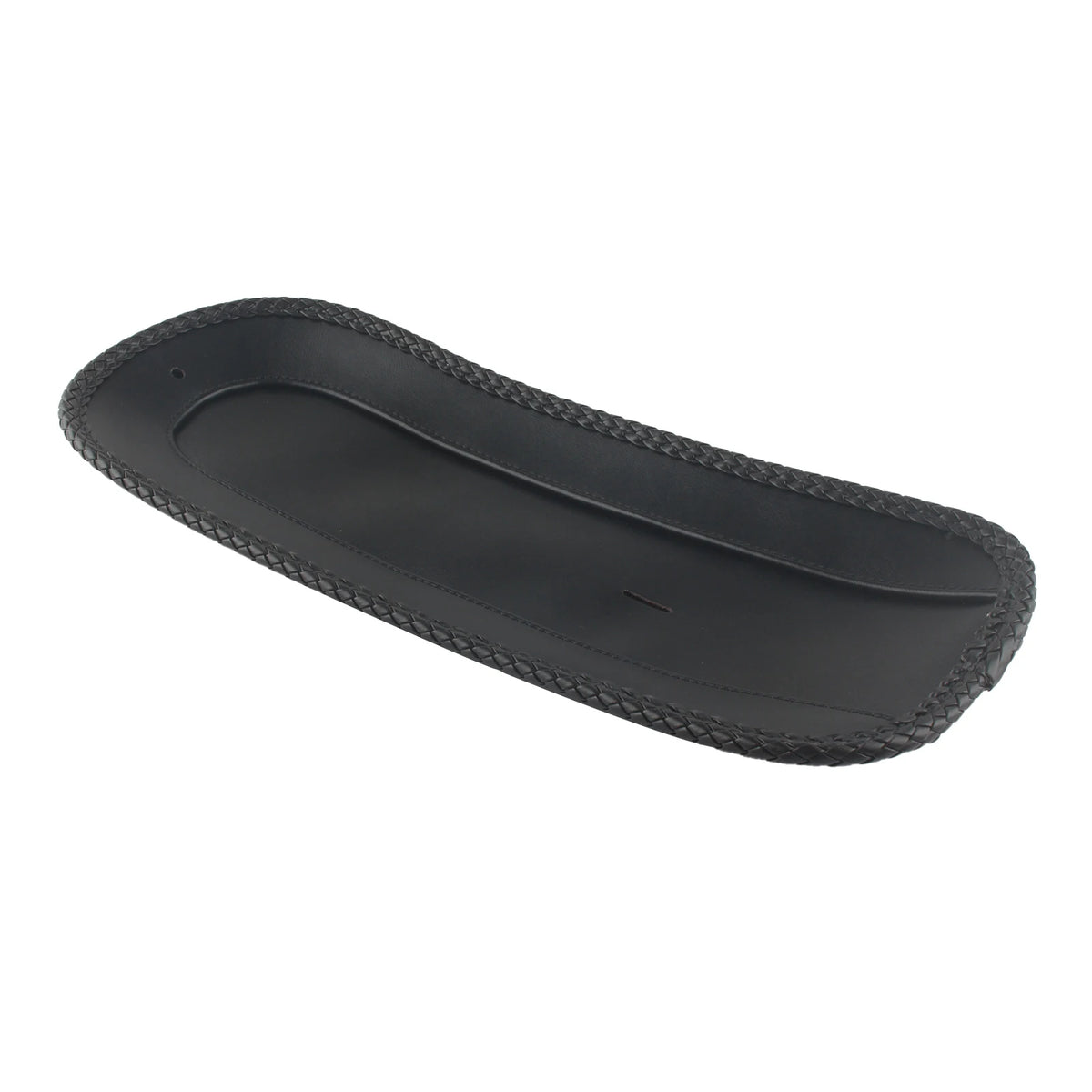 Motorcycle Decorative Pad Rear Fender Bib Black Pu Leather Rear Bib For Harley-Davidson Dyna FXDS-CONV FXDB FXDC FXDL FXDB FXD