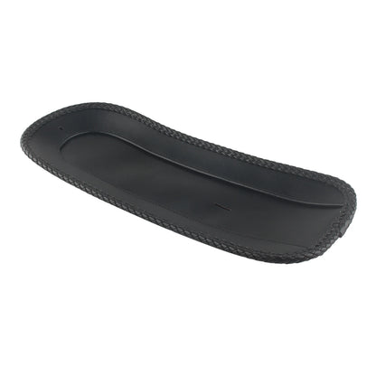 Motorcycle Decorative Pad Rear Fender Bib Black Pu Leather Rear Bib For Harley-Davidson Dyna FXDS-CONV FXDB FXDC FXDL FXDB FXD