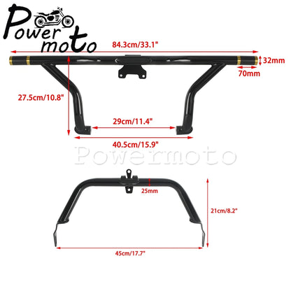 Motorcycle Engine Guard Fairing Support Bracket For Harley Touring Road Glide Special Ultra Limited CVO FLTRXS FLTRXST FLTRXSE