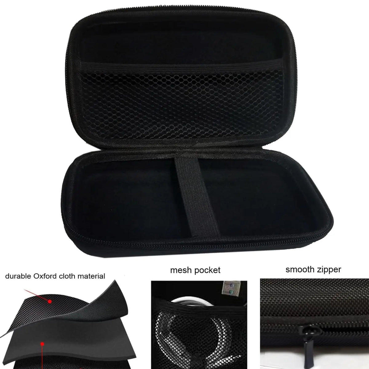 Hard Carrying EVA Case for EKIY M23 Android 14.0 Wireless CarPlay Moto Android Auto 6"  Shockproof Travel Storage Bag