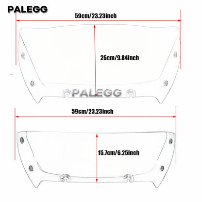 Motorcycle Windshield Wind Screen Wind Deflector Polycarbonate For Harley CVO Road Glide FLTRXSE ST FLTRXSTSE FLTRX 2023 2024