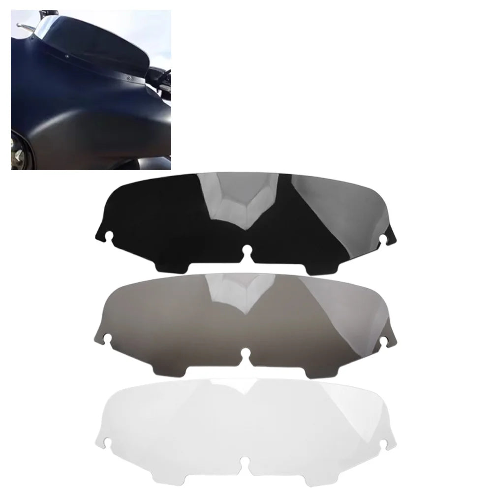 5" Windshield Fits For Harley Street Glide Electra Glide Ultra Classic Tri Glide Cvo Ultra Classic 1996-2013 Smoke Black Clear