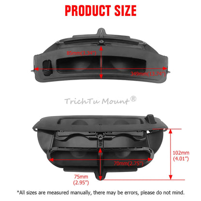 Motorcycle Inner Fairing Air Vent Duct For Harley Touring Electra Glide Street Glide Ultra Limited Special CVO Tri Glide 14-24