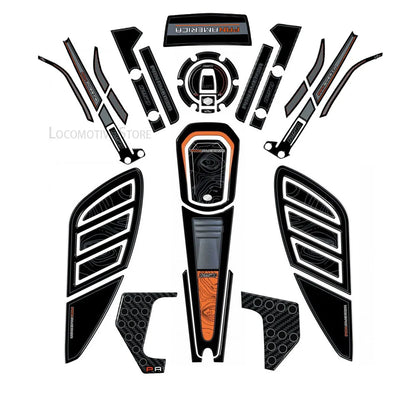 For Pan America 1250 Pan America 1250 Special Harley Davidson 3D Gel Epoxy Resin Sticker Tank Pad Protection Kit