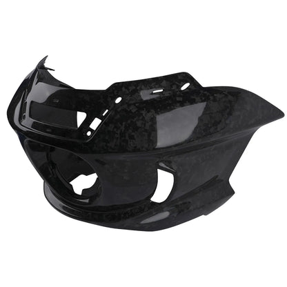 Glossy Forged Carbon Fiber Motorcycle Fairing Cowl Black Color Compatible with for-Harley 2014-2023 Road Glide
