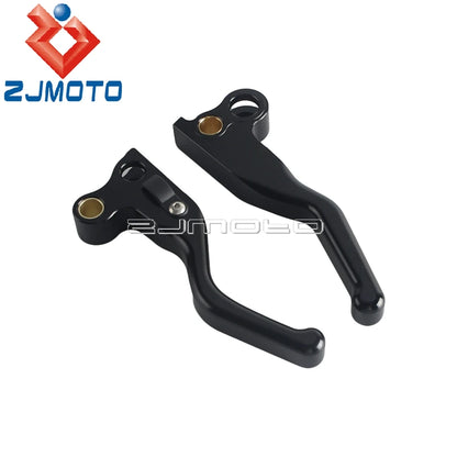 CNC Aluminum  Brake Lever Clutch Lever For Harley Softail Road King Electra Glide Low Rider Sportster Super Glide 1992-1995
