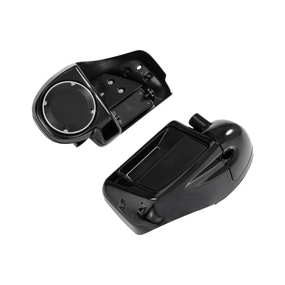 6.5" Speaker Box Lower Vented Fairing Leg For Harley Touring 2014-2025 Street Electra Glide Road King Special Freewheeler