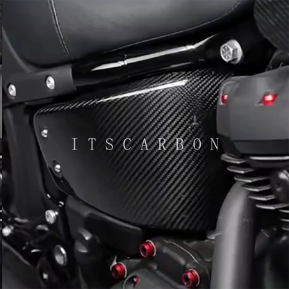For Harley Low Rider Lowrider S 2022 2023 2024 2025 Real Dry Carbon Fiber Accessories Parts Fender Exhaust Cover Fairing Kits