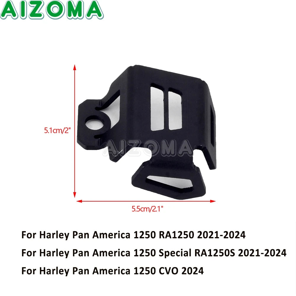 For Harley Pan America 1250 1250 RA1250S RA1250 Special 21-24 Motorcycl Rear Brake Fluid Reservoir Guard Cover Oil Cup Protector