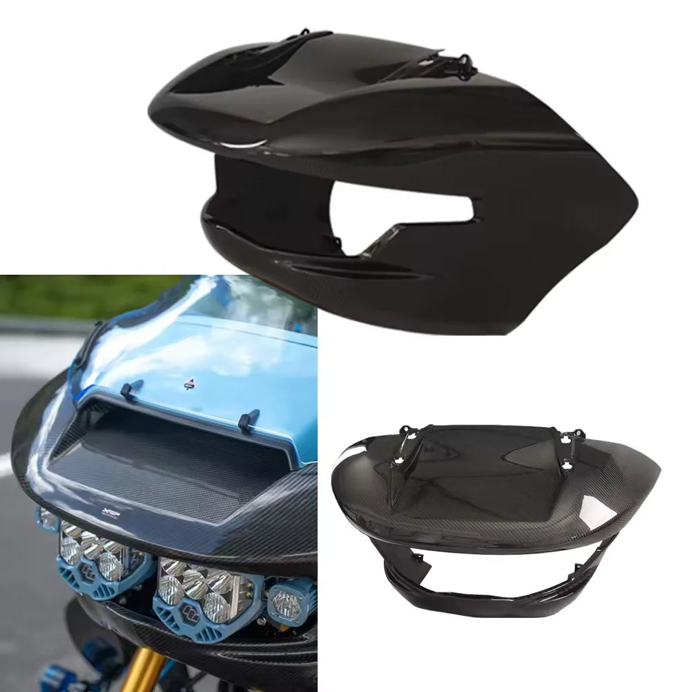 USOHALWK 3K Carbon Fiber Front Fairing Motorcycle Accessories for 23-25 Touring Road Glide