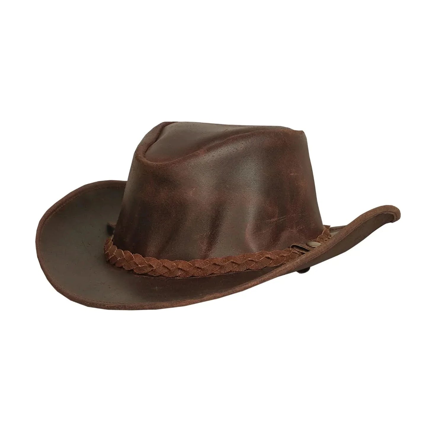 Outlaw Fedora - Men’s Leather Hat