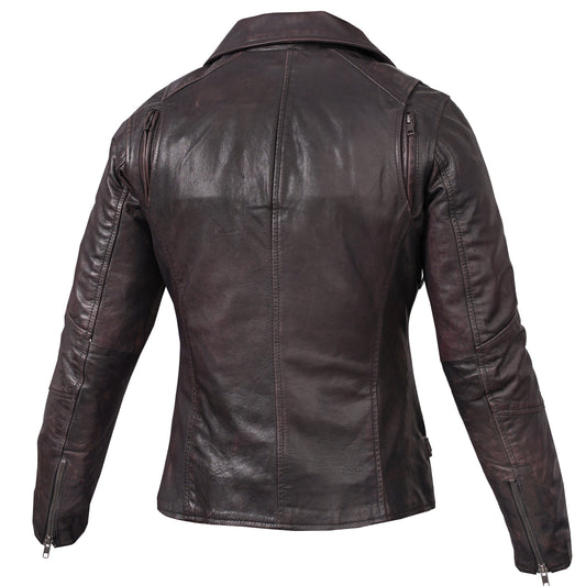 Black Pearl Women's Fashion Leather Jacket