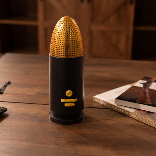 9mm Bullet Portable Bluetooth Speaker  (Black)