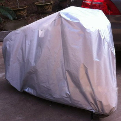 190T Polyester Taffeta All Season Waterproof Sun Motorcycle Mountain Bike Cover Dust & Anti-UV Outdoor Camouflage Bicycle Protector, Size: M