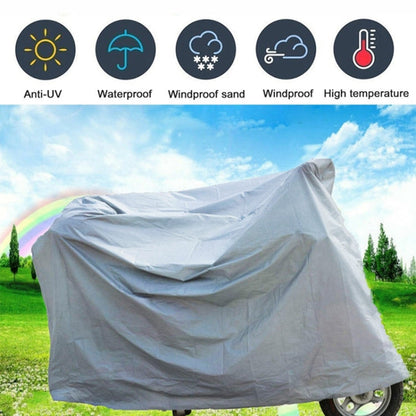 190T Polyester Taffeta All Season Waterproof Sun Motorcycle Mountain Bike Cover Dust & Anti-UV Outdoor Camouflage Bicycle Protector, Size: M