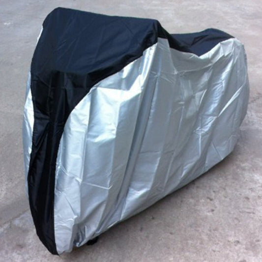 190T Polyester Taffeta All Season Waterproof Sun Motorcycle Mountain Bike Cover Dust & Anti-UV Outdoor Camouflage Bicycle Protector, Size: L