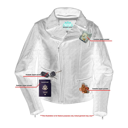 Women's Updated Stylish M/C Jacket
