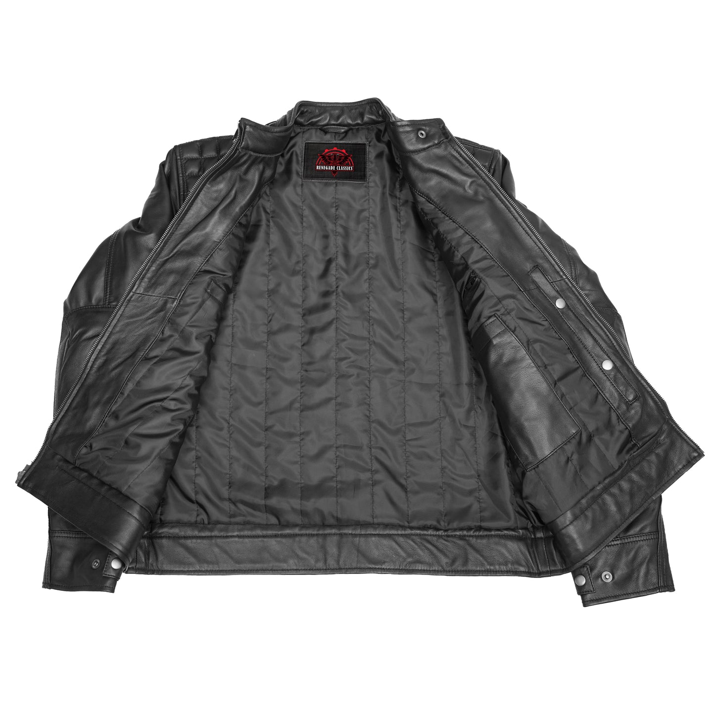Men's Faux Leather Fashion Jacket