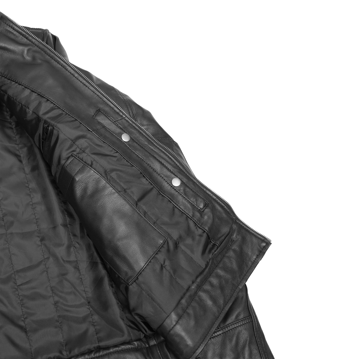 Men's Faux Leather Fashion Jacket