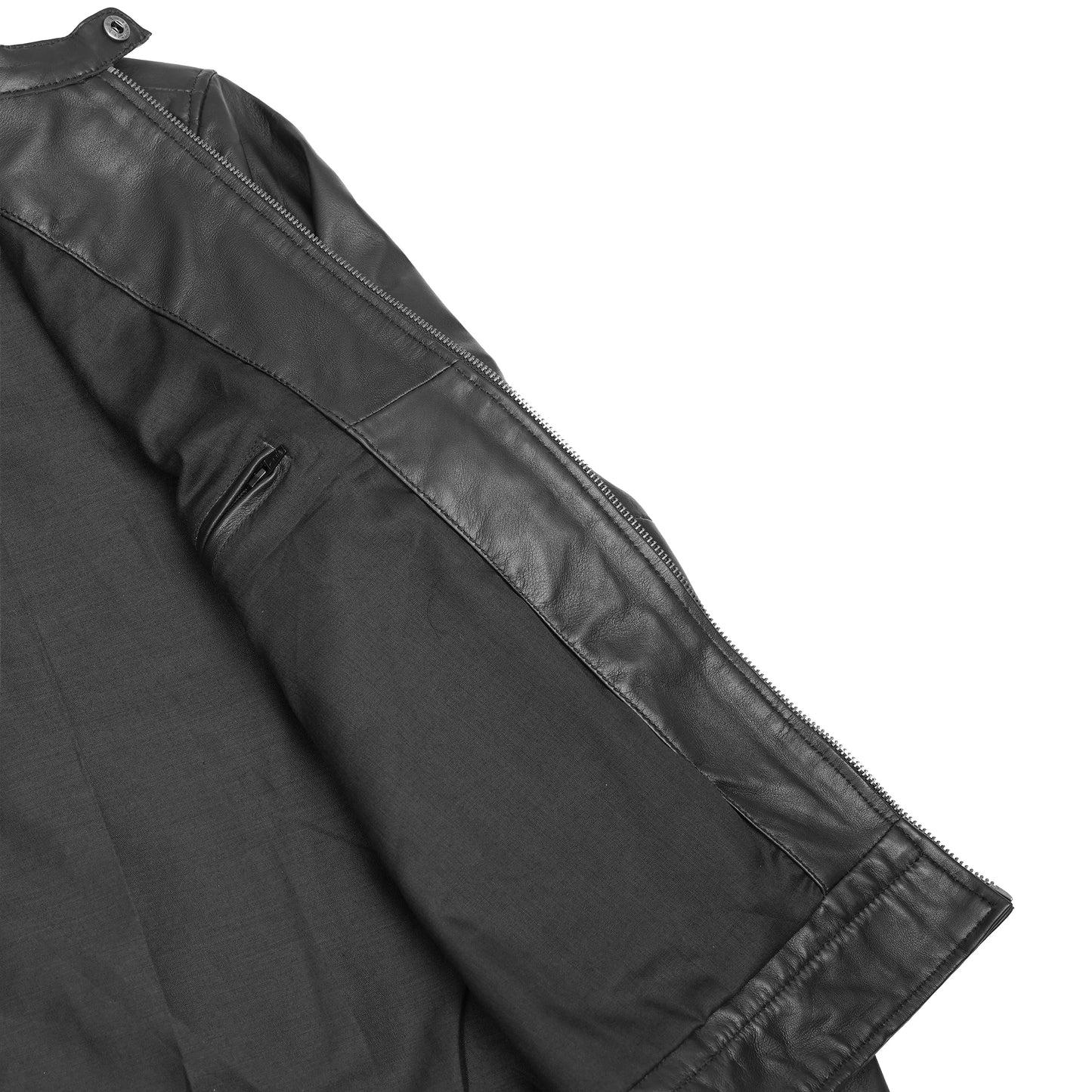 Classic Joe Men's Fashion Lambskin Leather Jacket