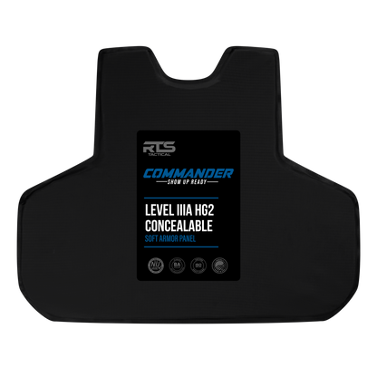 RTS Tactical Hero's Level IIIA+ NIJ 06 Concealable Vest - Commander