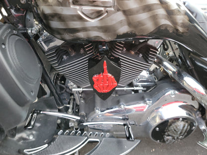 Indian middle finger horn cover