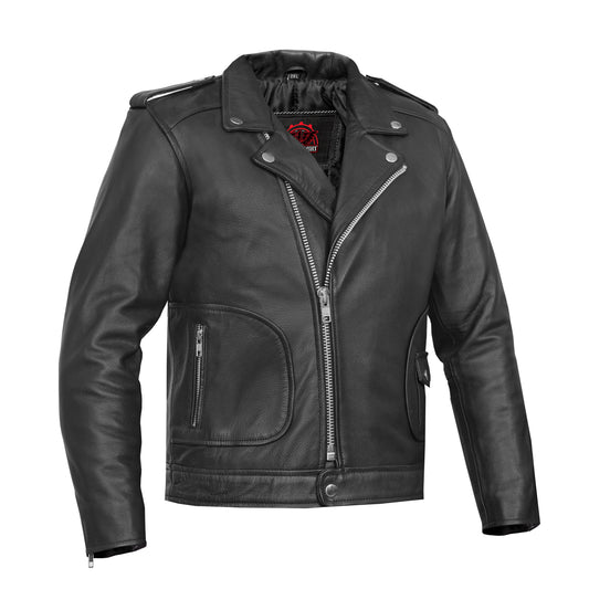 Unisex Kid's M/C Style Jacket