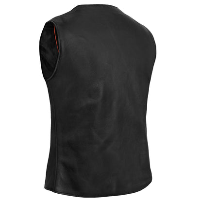 Women's Stylish Longer Body &frac34; Vest - Plain Sides