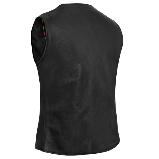 Women's Stylish Longer Body &frac34; Vest - Plain Sides
