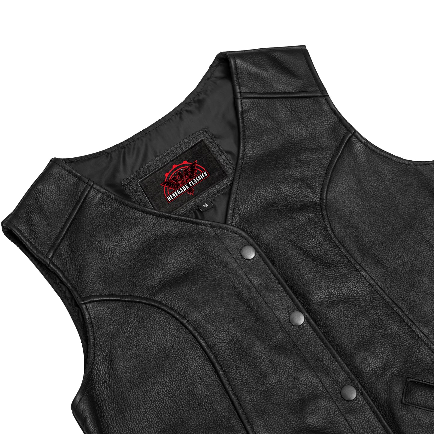 Women's Stylish Longer Body &frac34; Vest - Plain Sides