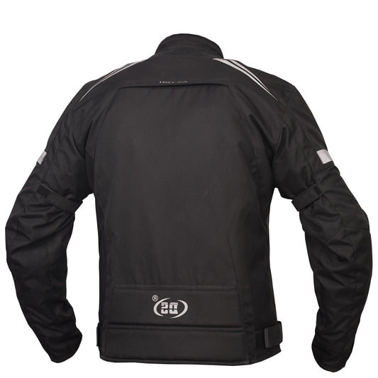 Blackwing Mens Textile Motorcycle Jacket - Black