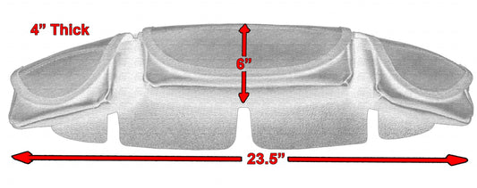 Three-Pocket Windshield Bag