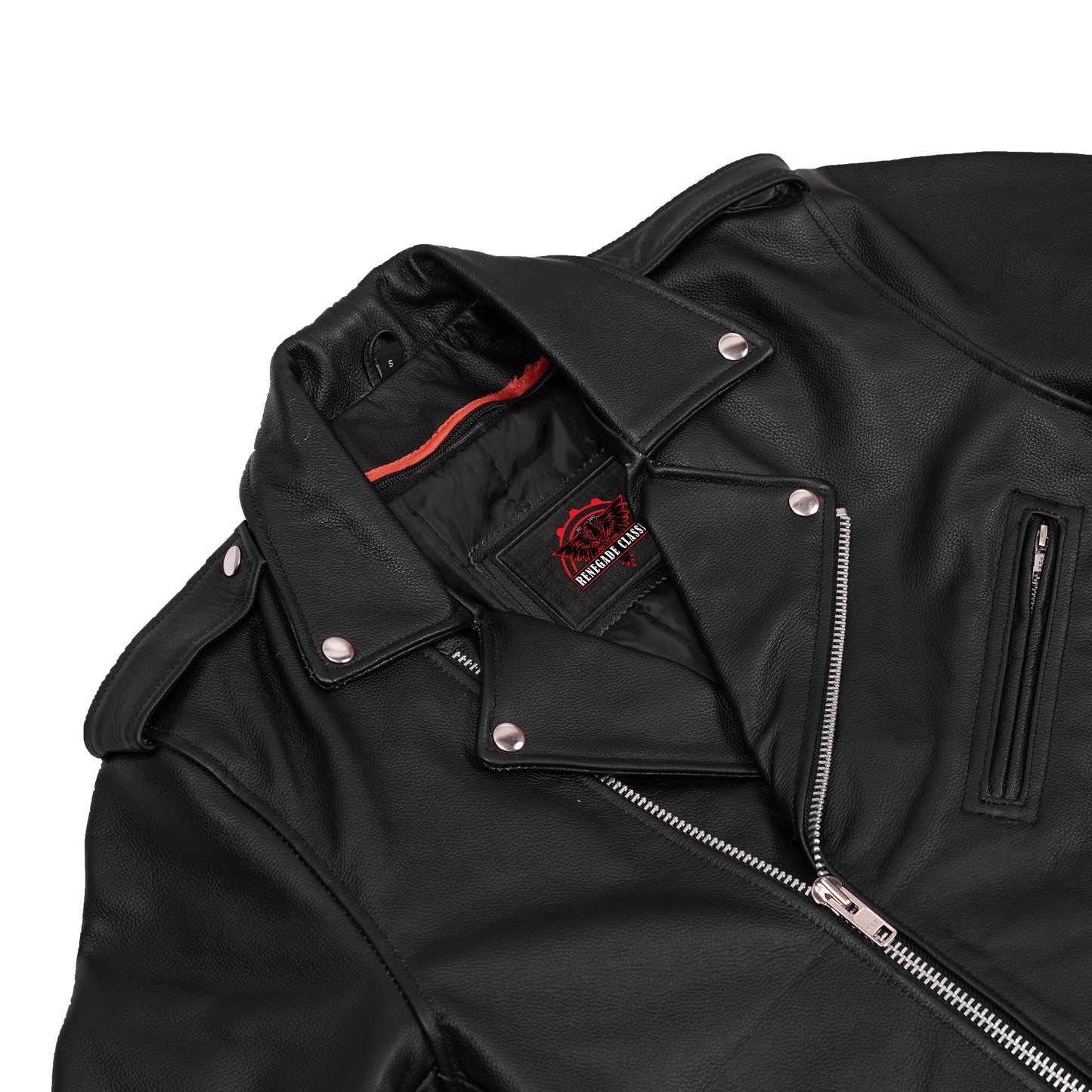 Men's Classic Plain Side M/C Jacket - TALL