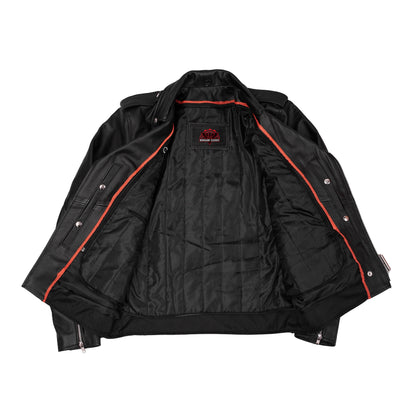 Men's Classic Plain Side M/C Jacket - TALL