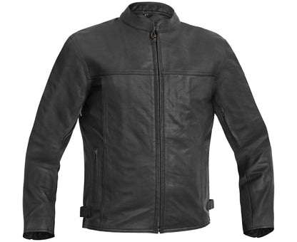 Men's Black Scooter Leather Jacket