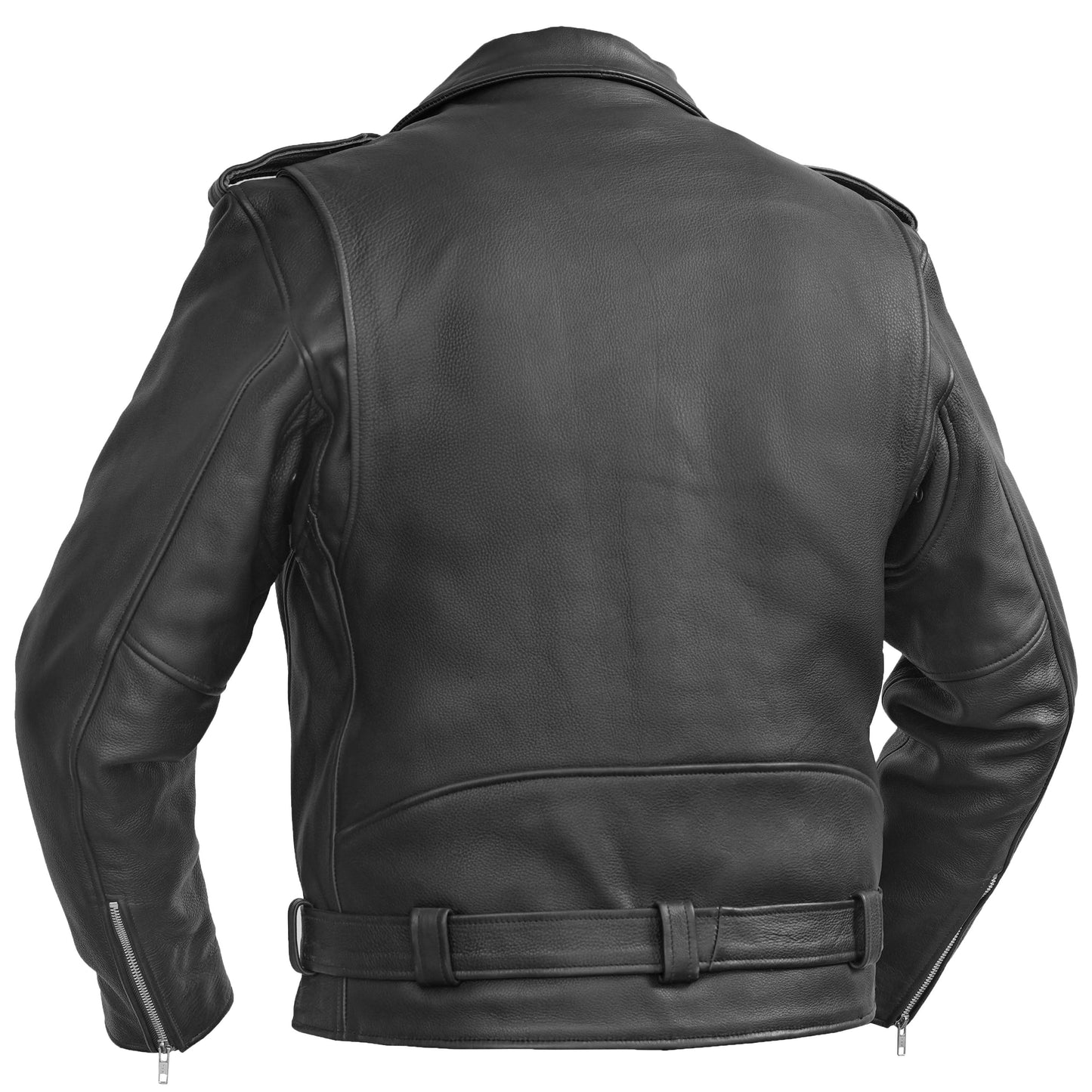 Men's Premium Classic Plain Side Jacket - Black