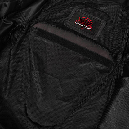 Men's Lightweight Drum Dyed Naked Lambskin Crossover Scooter - Black