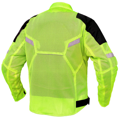 Men's High-Vis Performance Mesh Jacket – Protective & Stylish
