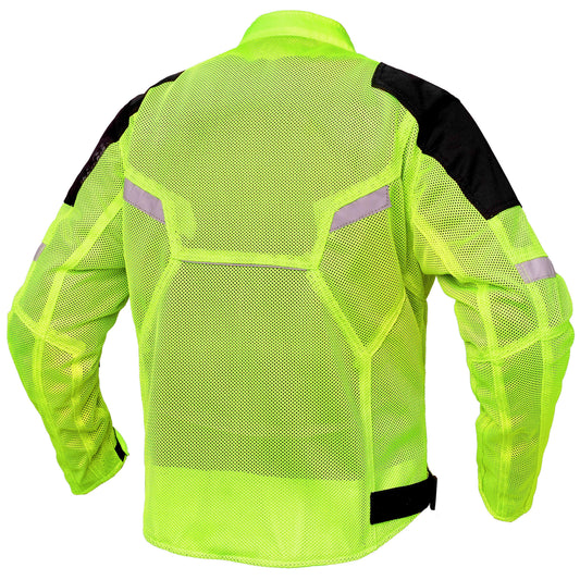 Men's High-Vis Performance Mesh Jacket – Protective & Stylish