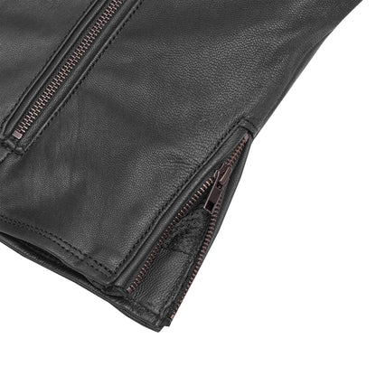 Women's Modern Longer Beltless Biker Jacket