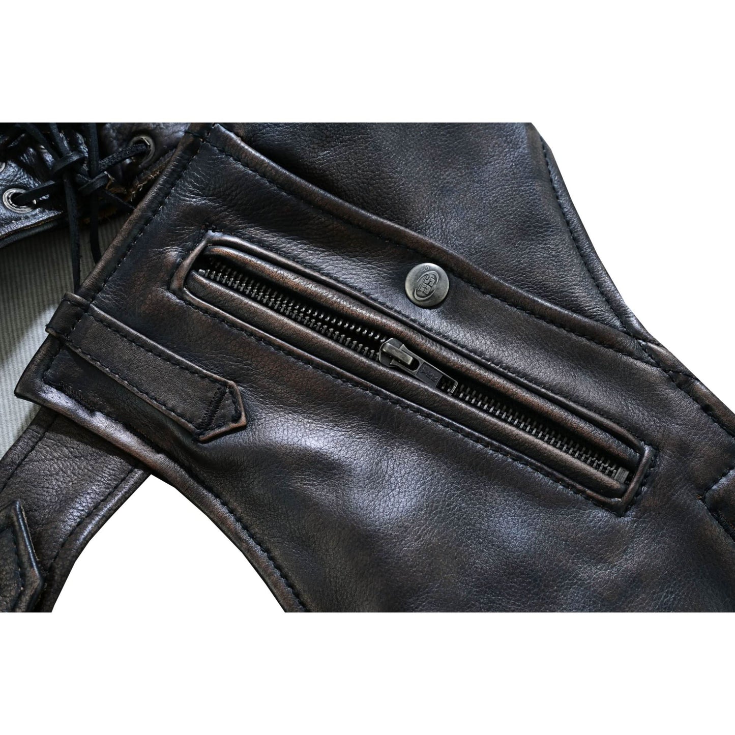 Unisex Four Pockets Insulated Chaps with Stretchable Inner Thigh